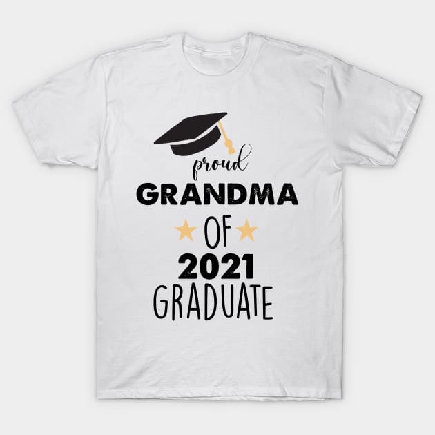 proud grandma of 2021 graduate T-Shirt by busines_night